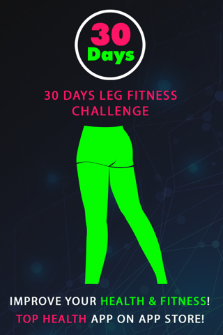 30 Day Leg Fitness Challenges ~ Daily Workout Free - náhled