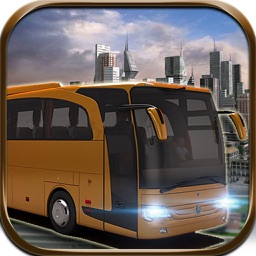 Modern city bus driver 3d : free simulation game