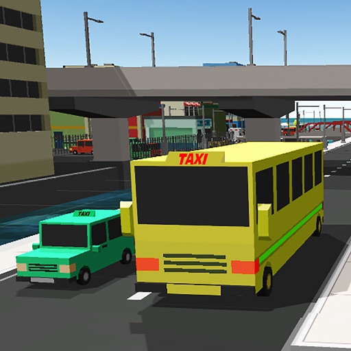 Intra City Taxi Driving Simulator Icon