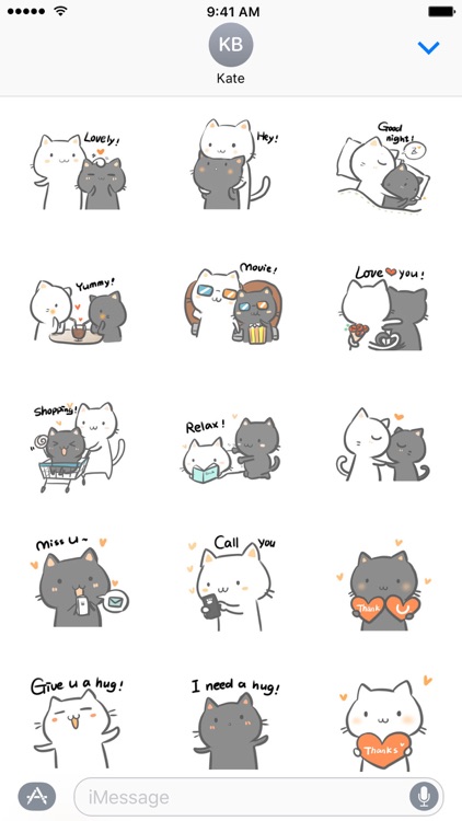 Life of Two Cats − NHH Stickers