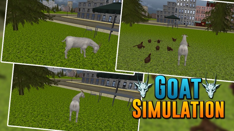 Angry Goat City Simulator 3D