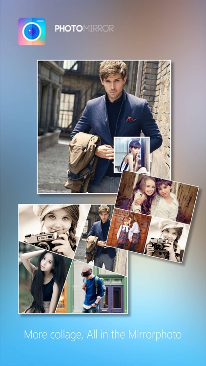 Photo Mirror Collage Maker Pro screenshot-3