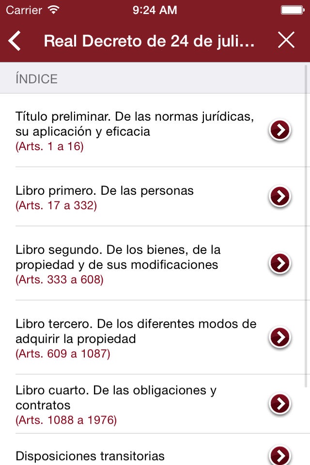 Textos Legales Básicos GSB screenshot 4