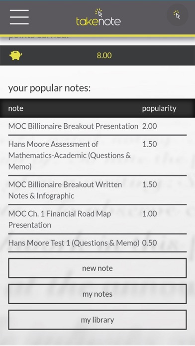 How to cancel & delete TakeNote - Share and Sell your Study Notes from iphone & ipad 2