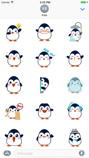 Penguins Cute - Fc Sticker(圖4)-速報App