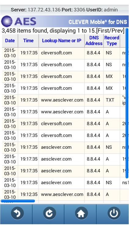 CLEVER Mobile for DNS