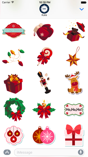 Merry Christmas & Happy New Year 2017 - Stickers(圖4)-速報App