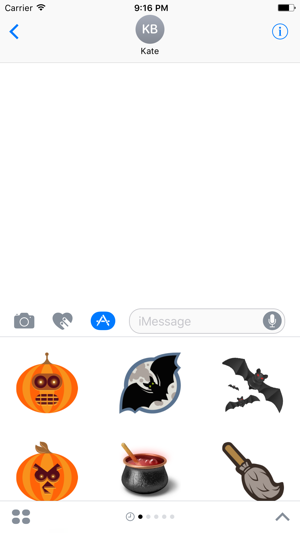 Halloween Emoji and sticker for iMessage App(圖2)-速報App