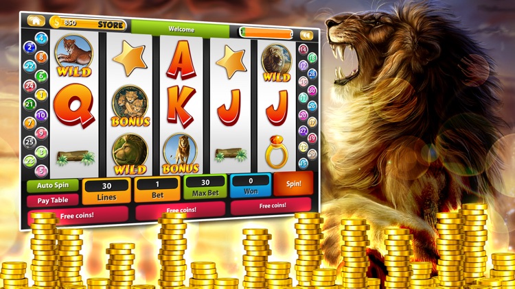 Safari Golden King Lion & Way Tiger Slots