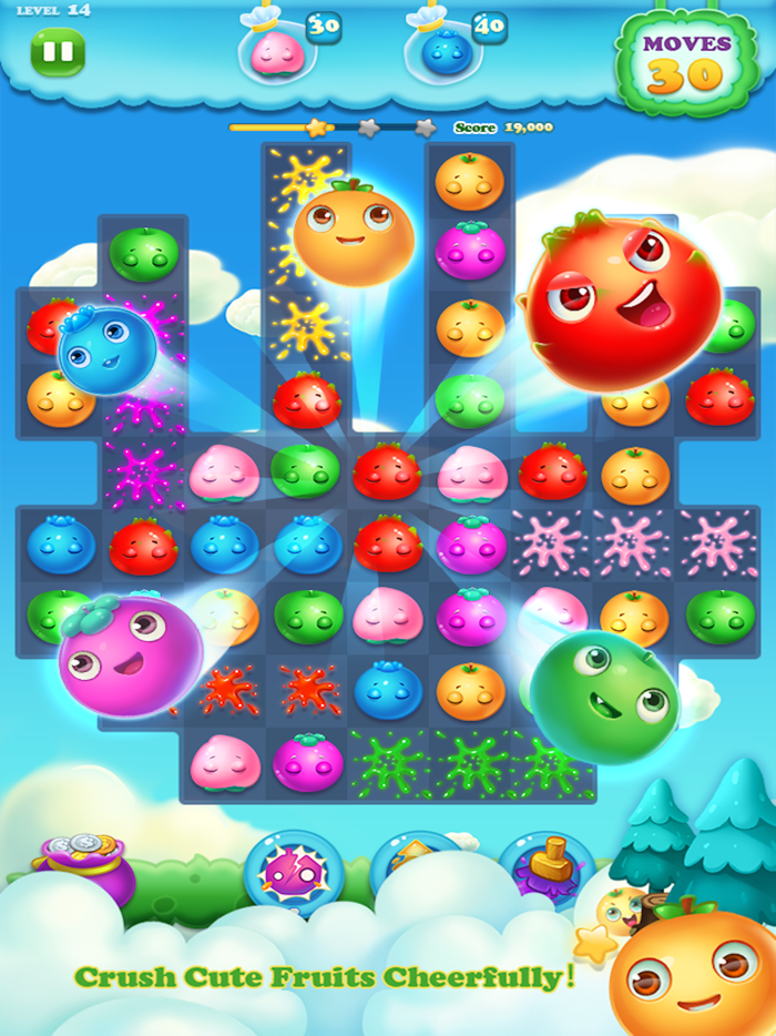 Candy Fruit King - Match 3 Splash Free Games