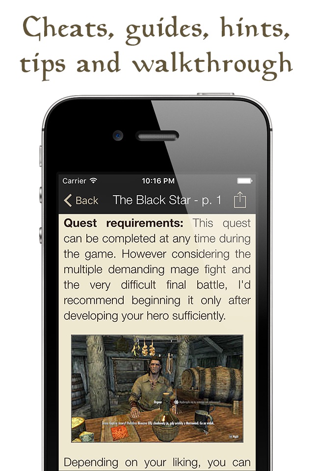 Pocket Wiki for The Elder Scrolls V: Skyrim screenshot 3