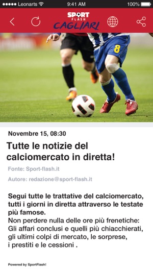 SportFlash Cagliari(圖1)-速報App