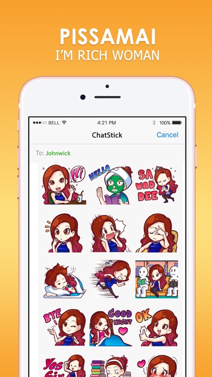 Pissamai Stickers Emoji Keyboard By ChatStick