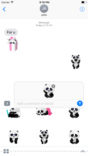 Sweet Panda Sticker(圖4)-速報App