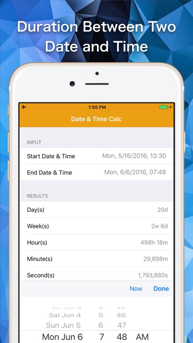 How to cancel & delete Date & Time Calculator - Quick and Simple from iphone & ipad 2