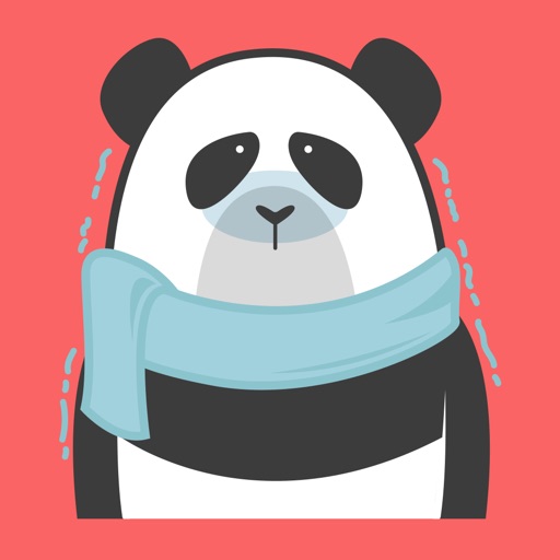 Big Panda Stickers - Gluttonous Bear Winter Emoji iOS App