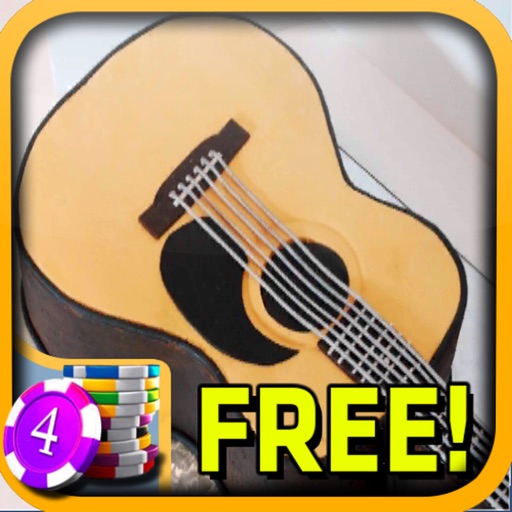 Guitar Rockstar Casino Machine. Free Real Guitar Slots Icon