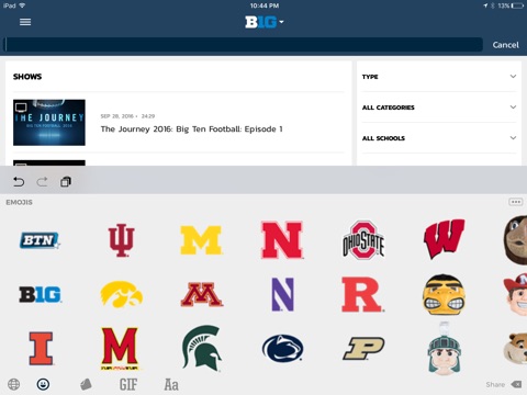 B1G+: Watch College Sports screenshot 3