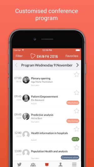 EHiN-FH conference app(圖2)-速報App