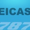 The 787 EICAS app is a searchable reference tool containing all warning, caution and advisory EICAS messages