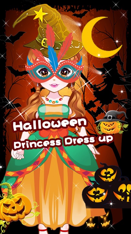 Halloween Princess Dress-sweet kids dress up game screenshot-3