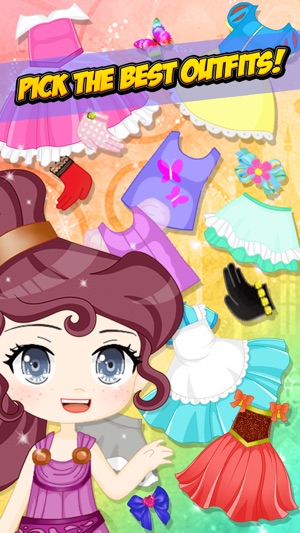 Chibi Princess Maker - Cute Anime Creator Games(圖2)-速報App