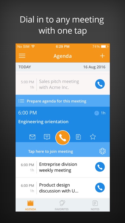 MeetingMogul – One Touch Free Conference Call App