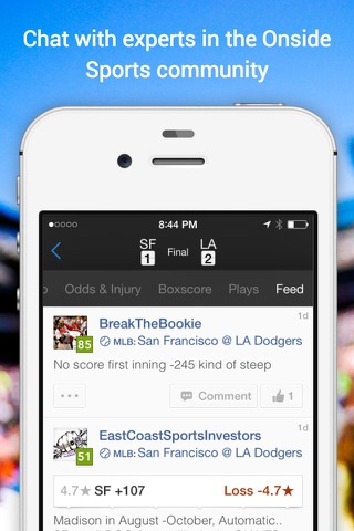 Onside Sports:The Betting Edge screenshot 4