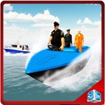 Police Transporter Sea Boat  Ship Sailing Sim