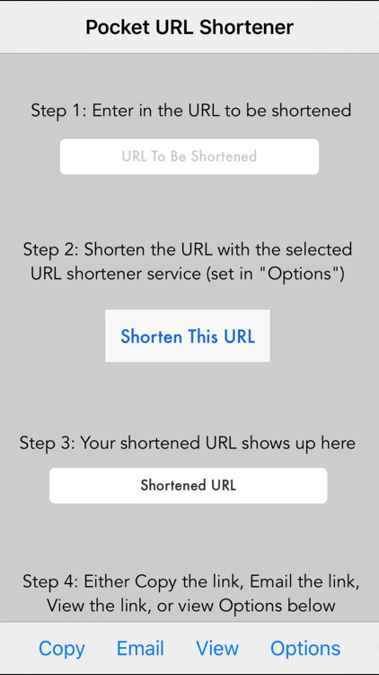 Pocket URL Shortener screenshot-3