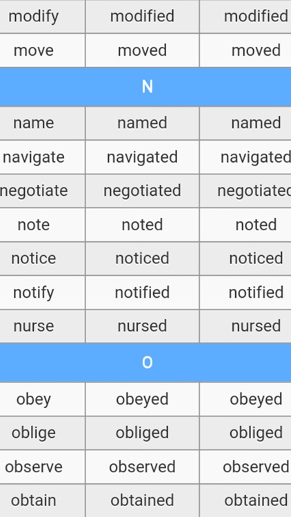 Learn English Verbs - Regular And Irregular Verbs screenshot-3