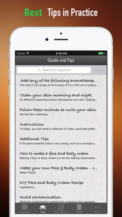 Making Aromatherapy Creams and Lotions Guide screenshot-3