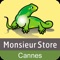 Cette application est l'application vitrine du magasin Monsieur Store de Cannes