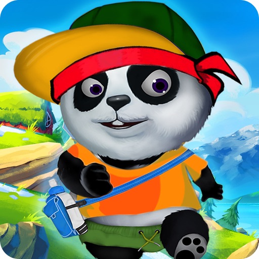 Talking Panda Gold Run iOS App