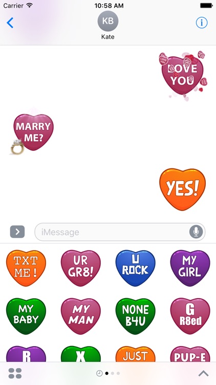 Hearts - Animated Stickers