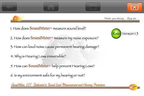 SoundMeter+ screenshot 4