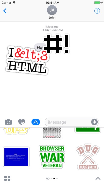 Geek Caps - Nerds & Developers Stickers