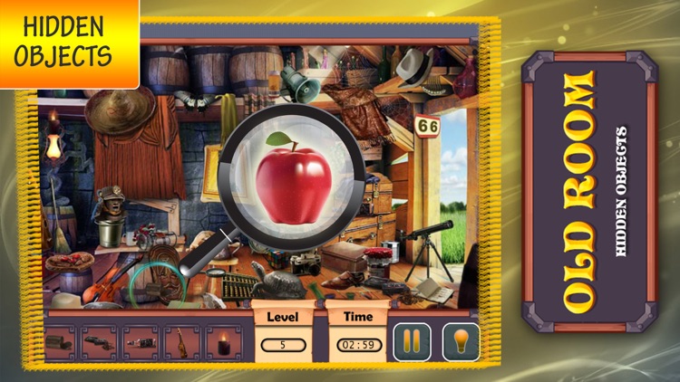 Free Hidden Objects Game : Old Room