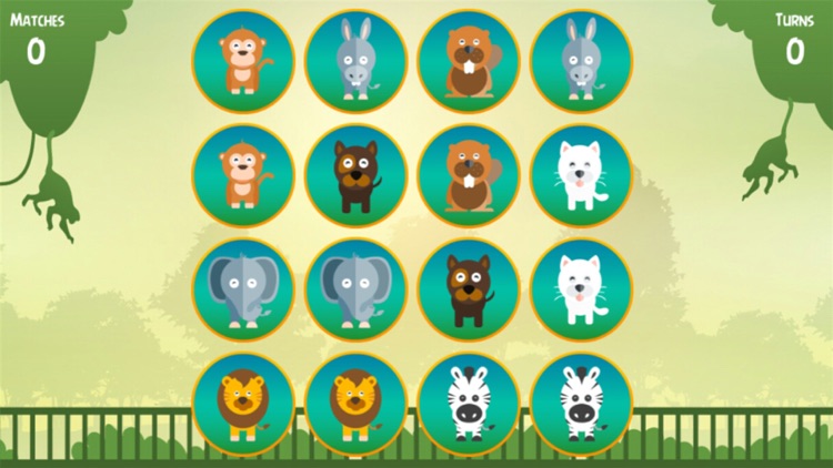 Best Memory Game with Animals screenshot-3