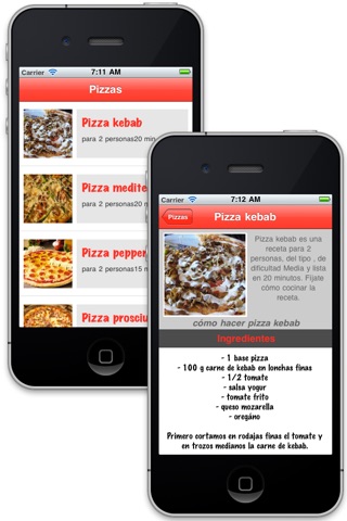 Pizza Recetas screenshot 4