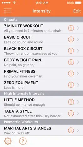 Game screenshot Intensity ~ Workout Tool mod apk