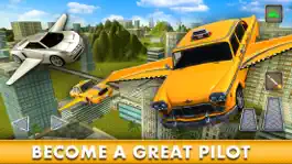 Game screenshot Flying Taxi Car Simulator 2016: Flight Duty Driver apk