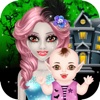 Halloween Mommy & Newborn Baby - Kids Game