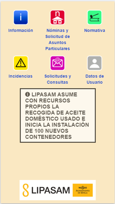 Lipasam - Comunicación interna screenshot 2