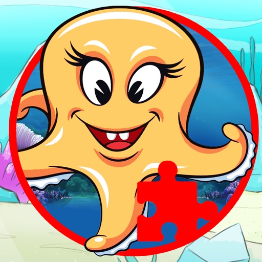 Puzzle Dumbo Octopus Jigsaw Fun Game For Kids Icon