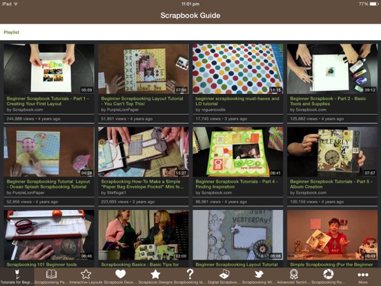 Screenshot #5 pour Scrapbooking Guide: Learn How To Make Scrapbook