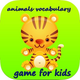 Vocabulary Game For Kids With Animals  - First Words For Children To Listen, Learn, Speak With Vocabulary in English