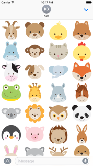 Cute Animals for Stickers(圖2)-速報App