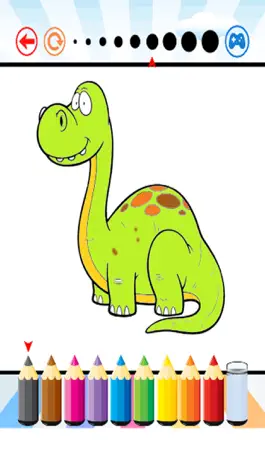Game screenshot Dinosaur Coloring Book - Dino Paint for Kids hack