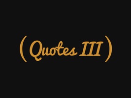 QUOTEs III Stickers for iMessage